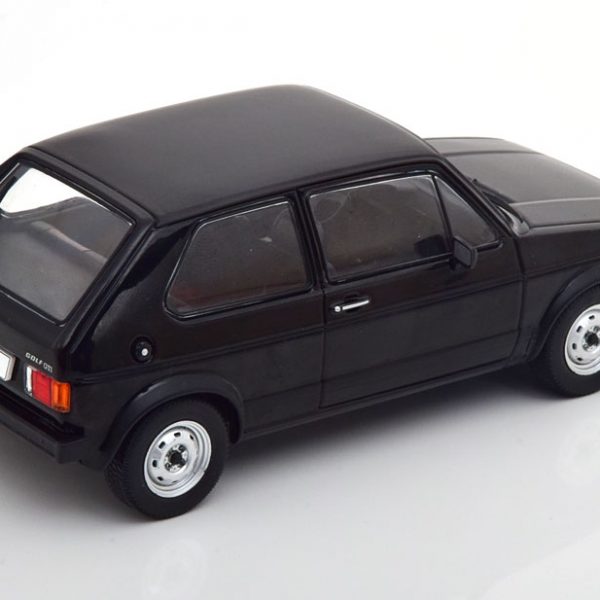 Volkswagen Golf I GTI 1976 Zwart 1-24 Whitebox