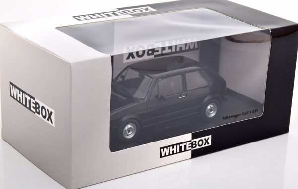 Volkswagen Golf I GTI 1976 Zwart 1-24 Whitebox