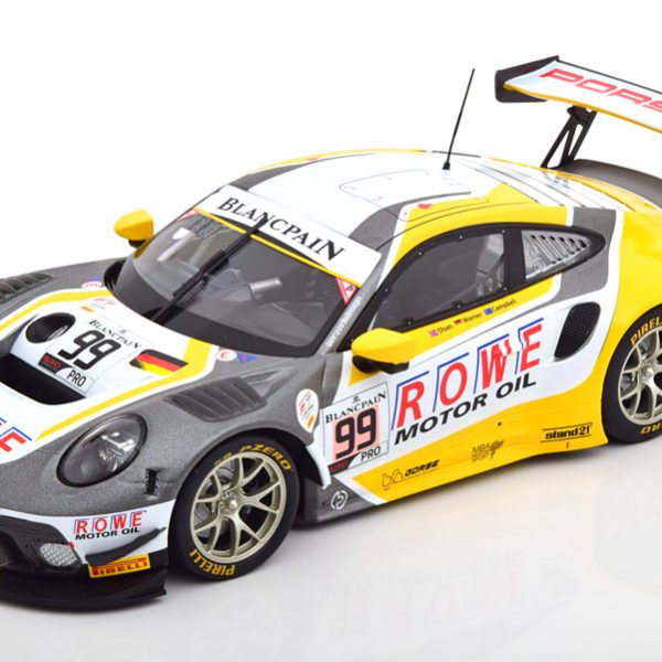 Porsche 911 GT3R No.99, 24Hrs Spa 2019 "Rowe Racing" Olsen/Campbell/Werner 1-18 Minichamps Limited 126 Pieces