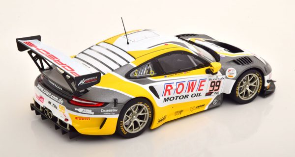 Porsche 911 GT3R No.99, 24Hrs Spa 2019 "Rowe Racing" Olsen/Campbell/Werner 1-18 Minichamps Limited 126 Pieces