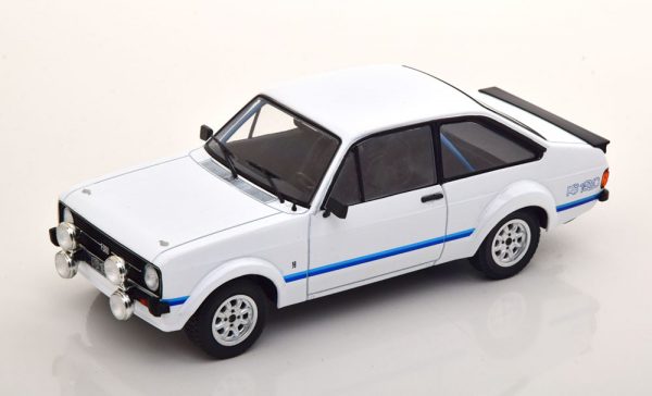 Ford Escort MKII RS 1800 Wit / Blauw 1-24 Whitebox