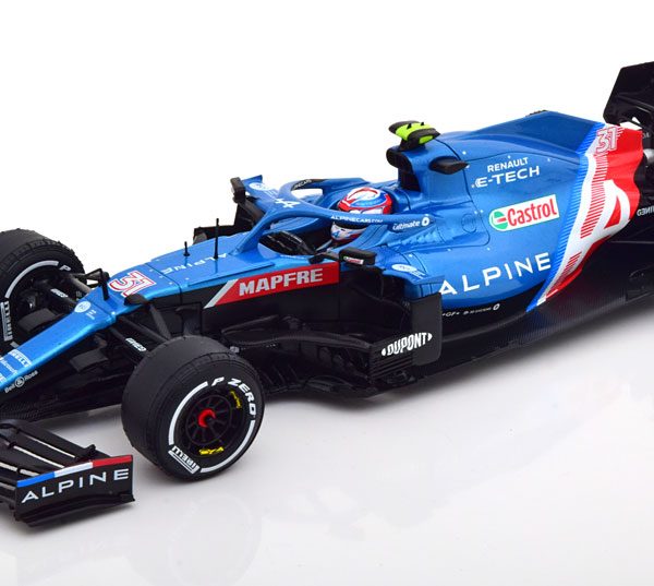 Renault Alpine A521 GP Portugal 2021 Esteban Ocon 1-18 Solido