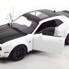 Dodge Challenger SRT Hellcat Redeye 2020 Wit / Matzwart 1-18 Solido