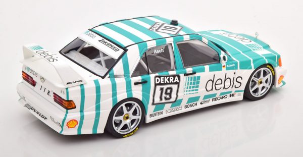 Mercedes-Benz 190E 2.5-16 No.19, DTM 1991 "Zakspeed Racing" Roland Asch 1-18 Minichamps Limited 300 Pieces