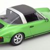 Porsche 911 Carrera 3.0 Targa 1977 Groen Metallic 1-18 KK Scale ( Metaal )