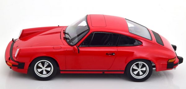 Porsche 911 Carrera 3.0 Coupe 1977 Rood 1-18 KK Scale ( Metaal )