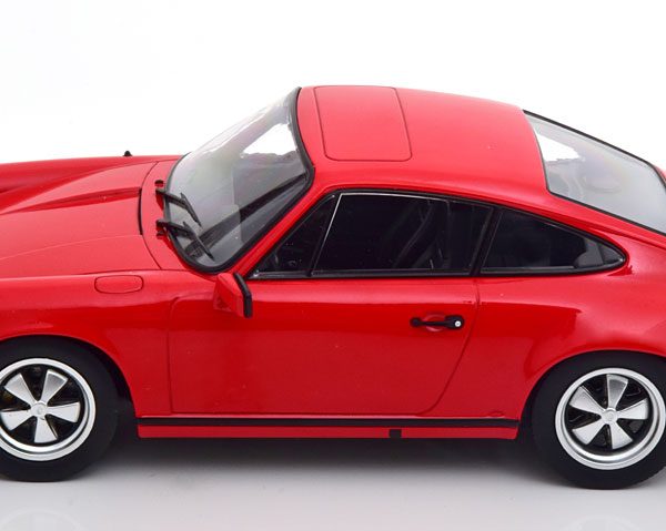 Porsche 911 Carrera 3.0 Coupe 1977 Rood 1-18 KK Scale ( Metaal )