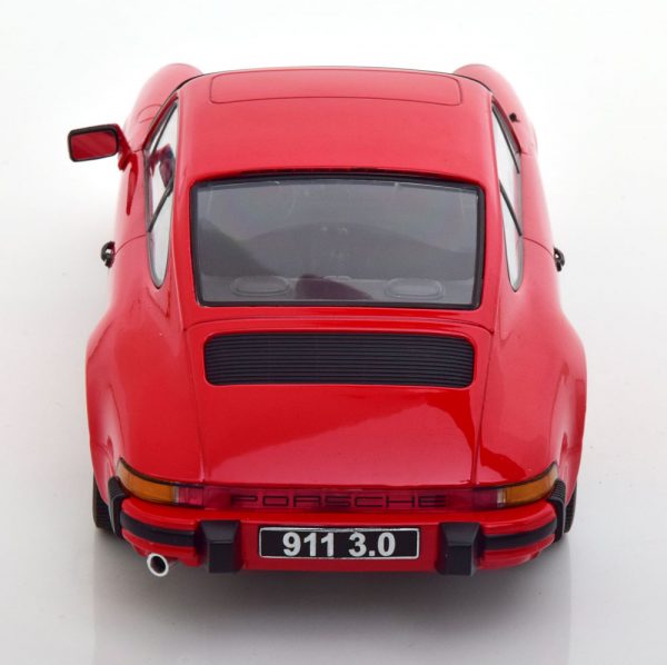 Porsche 911 Carrera 3.0 Coupe 1977 Rood 1-18 KK Scale ( Metaal )