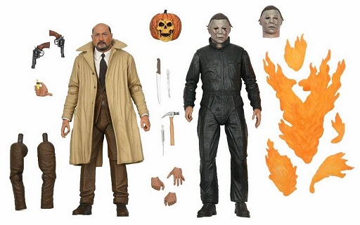 Halloween 2: Ultimate Michael Myers and Dr. Loomis 7 inch Action Figure 2-Pack