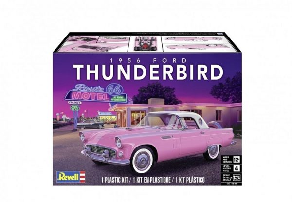 Ford Thunderbird 1956 Plastic Kit 1-24 Revell