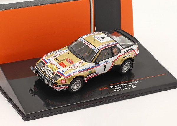 Porsche 924 Carrera GTS #1 Rally 'd Antibes 1981 W.Röhrl / C.Geistdörfer 1-43 Ixo Models