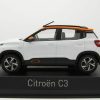 Citroen C3 2021 ( Indian Market ) White / Orange Roof 1:43 Norev