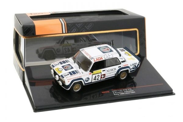 Lada VAZ 2105 VFTS #42 1000 Lakes Rally 1984 S.S.Brundza - V.Neyman 1-43 Ixo Models
