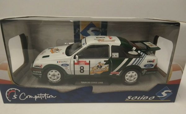 Ford Sierra RS Cosworth #8 Rally Tour de Corse 1988 D.Auriol - B.Ocelli 1/18 Solido