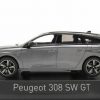 Peugeot 308 SW GT 2021 Platinium Grey 1-43 Norev