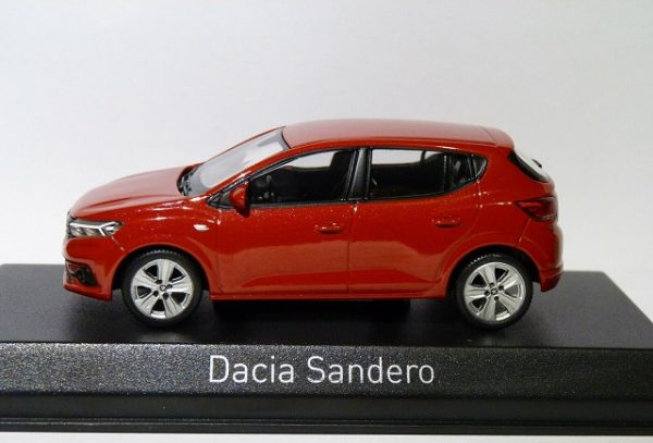 Dacia Sandero 2021 Fusion Red 1-43 Norev