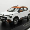 Citroen C3 2021 ( Indian Market ) White / Orange Roof 1:43 Norev