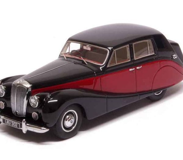 Daimler DB18 Hooper Empress 2-tone 1951 Zwart/Rood Matrix Scale Models Limited 408 pcs.