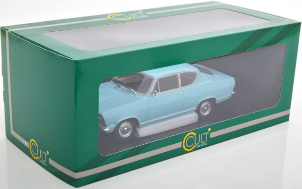 Opel Kadett B Coupe 1966 Lichtblauw 1-18 Cult Scale Models ( Resin )