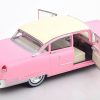 Cadillac Fleetwood "Serie 60" 1955 Roze / Wit 1-24 Greenlight Collectibles