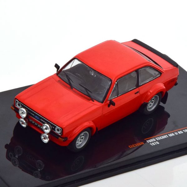 Ford Escort MK II RS1800 1976 Rood 1-43 Ixo Models