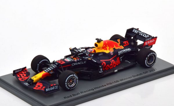 Red Bull Honda RB16B Winner Dutch GP 2021 Max Verstappen 1-43 Spark