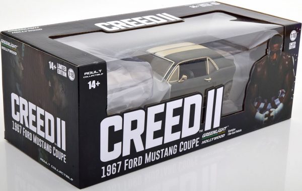 Ford Mustang Coupe 1967 "Creed II" Dirty Look 1-18 Greenlight Collectibles