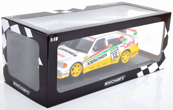 Mercedes-Benz 190 E 2.5-16 Evo 2 No.12, DTM 1992 Team Maas-Schons J. van Ommen 1-18 Minichamps Limited 300 Pieces