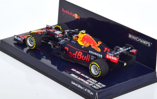 Red Bull Racing Honda RB16B Emilia Romagna GP 2021 Sergio Perez 1-43 Minichamps Limited 702 Pieces