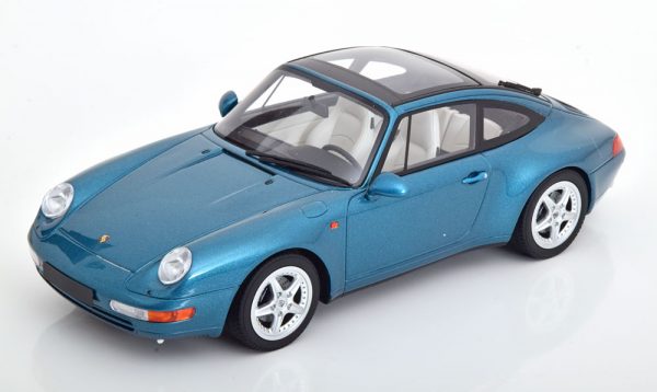 Porsche 911 (993) Targa 1995 Groen Metallic 1-18 GT Spirit Limited 999 Pieces