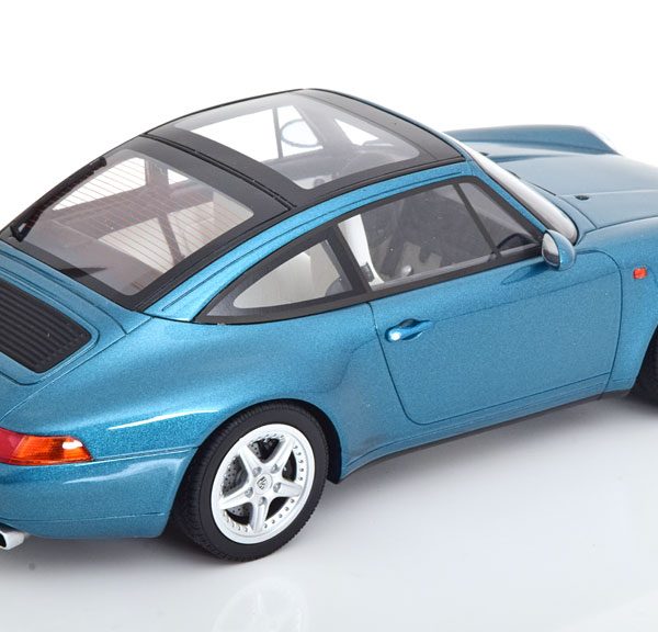 Porsche 911 (993) Targa 1995 Groen Metallic 1-18 GT Spirit Limited 999 Pieces