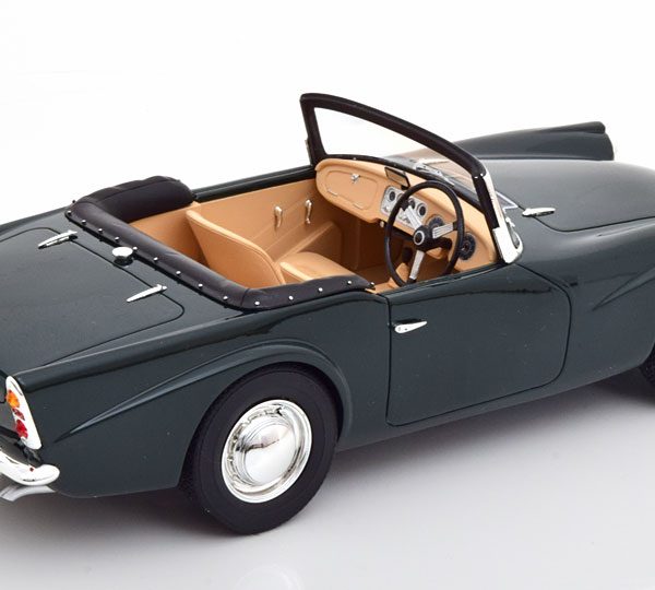 Daimler SP250 Roadster 1959-1964 Donkergroen 1-18 Cult Scale Models ( Resin )