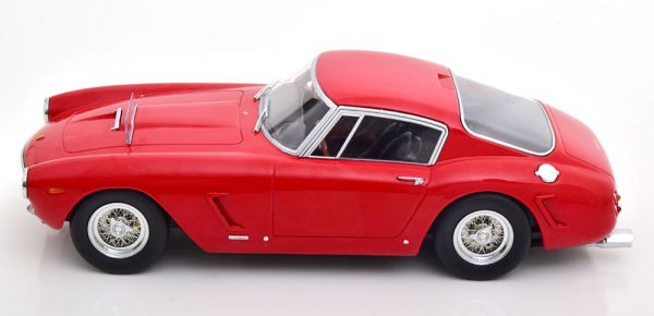 Ferrari 250 GT SWB Competizione Plain Body 1961 Rood 1-18 KK Scale ( Metaal)