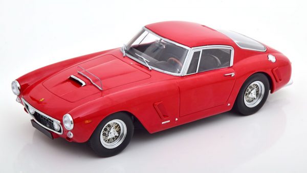 Ferrari 250 GT SWB Competizione Plain Body 1961 Rood 1-18 KK Scale ( Metaal)