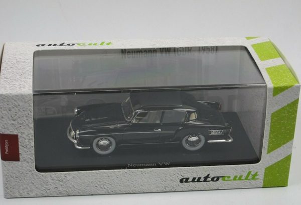 Volkswagen Neumann Prototyp ( DDR ) 1958 Zwart 1-43 Autocult Limited 333 Pieces