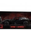 Batmobile with Batman "The Batman" ( With Lights ) 2022 Black 1/18 Jada Toys