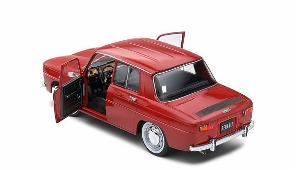 Renault 8 Major 1967 Rouge Etrusque 1/18 Solido - Schuiten