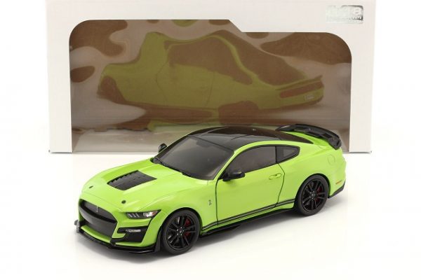 Ford Mustang Shelby GT500 2020 Groen Metallic 1:18 Solido