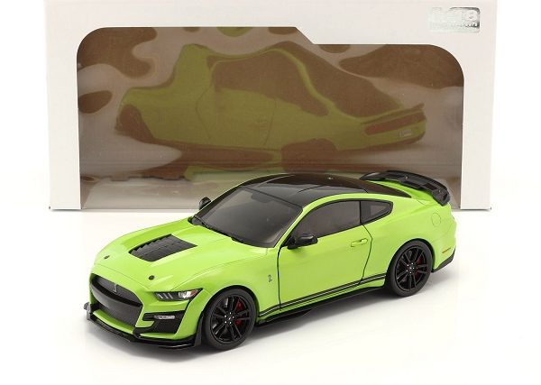 Ford Mustang Shelby GT500 2020 Groen Metallic 1:18 Solido
