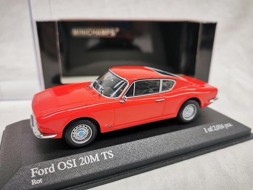 Ford OSI 20M TS 1967 Rood 1-43 Minichamps Limited 2016 Pieces