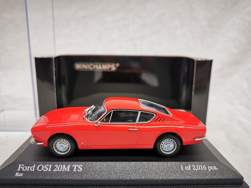 Ford OSI 20M TS 1967 Rood 1-43 Minichamps Limited 2016 Pieces