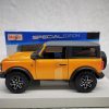 Ford Bronco Badlands 2021 Oranje 1-24 Maisto