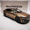 Volkswagen New Phideon 2021 Goud Metallic 1-18 Paudi Models