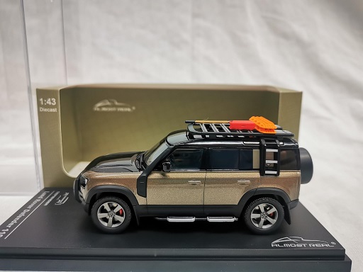 Land Rover Defender 110 2020 Gondwana Stone 1-43 Almost Real ( Metaal )