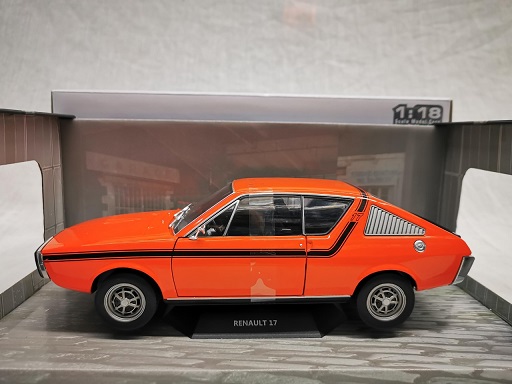Renault 17 Gordini 1974 Oranje 1-18 Solido