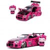 Nissan Skyline GTR (BNR34) 2002 "Hello Kitty" Paars / Zwart 1:24 Jada Toys