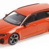 Audi RS6 Avant 2019 Orange Metallic 1-43 Minichamps Limited 336 Pieces
