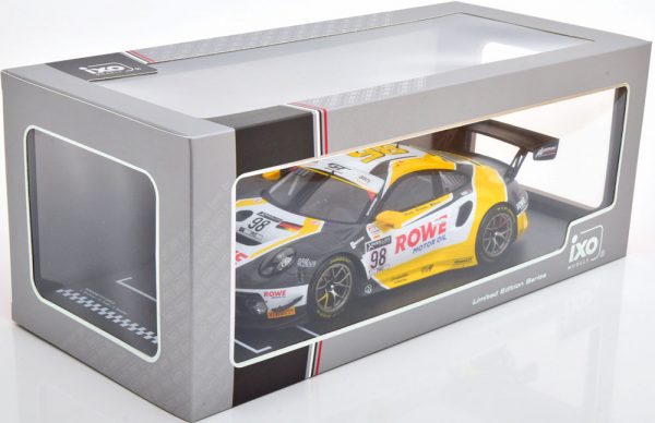 Porsche 911 GT3 R Winner 24Hrs Spa 2020 "Rowe Racing" Bamber/Tandy/Vanthoor 1-18 Ixo Models