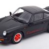 Porsche 911 Carrera 3.2 Clubsport 1989 Zwart / Rood 1-18 KK Scale