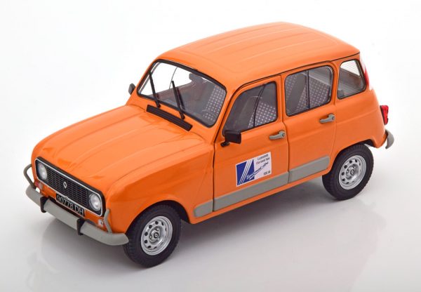 Renault 4L GTL 1978 "Direction Departementale De L'Equipement" Oranje 1-18 Solido